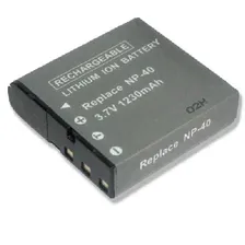 Аккумулятор для Casio EX-FC100 NP-40 1230mAh