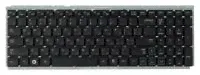 Клавиатура для ноутбука Samsung rc508, rc510, rc520, rv509, rv511, rv513, rv515, rv518, rv520, np-rv509, r509, rv711, rv720, черная без рамки