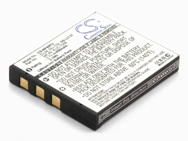   D-Li8, KLIC-7005, NP-40, SLB-0737 (850mAh)-0