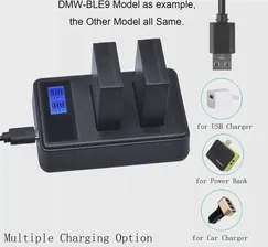 🛍 Аккумулятор (2 шт.) + зарядное устройство для Sony NP-BX1, NP-BX 1, NPBX1, NP-BX1M8, перезаряжаемый литий-ионный Тип X