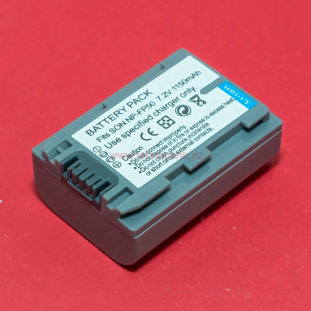 Аккумулятор для Sony NP-FP50