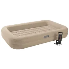 Детский надувной матрас Intex 66810NP Kidz Travel Bed Set + насос (107х168х25см)