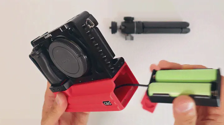 Red Battery Add-On for SmallRig 1661 Sony A6000 A6300 A6400 A6500 Cage