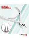 Nippon Nippers. Круглогубцы для ортониксии. Двойная пружина. NP-07