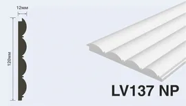 Панель декоративная HIWOOD LV137 NP (под покраску)
