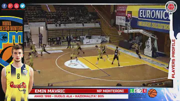 Players Profile - Emin Mavric - NP Monteroni - LNP