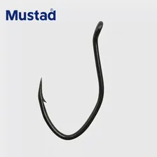 Оригинальные крючки Mustad для рыбалки 412NP-BN ловли сома из углеродистой стали острые
