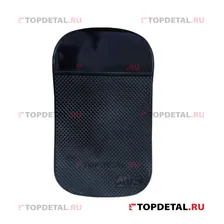 Коврик противоскользящий на приборную панель NANO AVS NP-002 (15х9см) чёрный