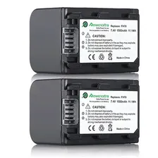 2 Battery Pack For Sony NP FH30 NP FH40 NP FH50 NP FH60 NP FH70 NP FH90 NP FH100
