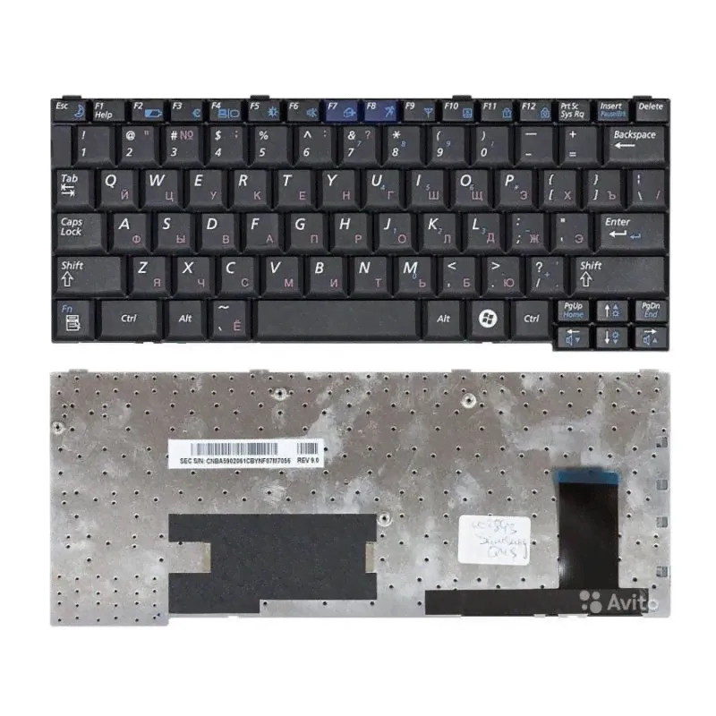 Клавиатура для Samsung Q35, Q45, NP-Q45, Q45C, Q70, Q70C (BA59-02061C, BA59-02061H)