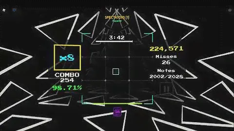 ELECTRIC HEX (107 star) 98.61%,NP (first pass