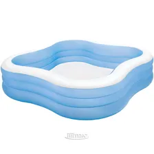Бассейн Intex надувной 229х229х56см пятигранный 57495NP
