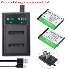 Battery or charger for Fuji NP 45 NP 45A NP 45B 45S Fujifilm FinePix XP140 X 960