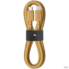 Кабель Native Union BELT-CL-KFT-2-NP Belt Cable, 1.2 м, крафтовый